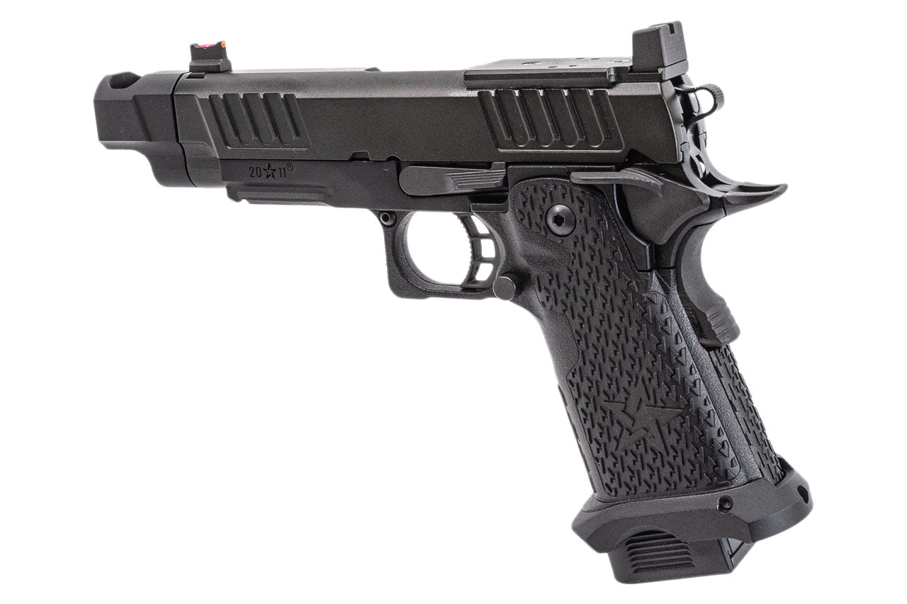 EMG Staccato Licensed C2 2011 With Compensator Hi-Capa GBB Pistol Airsoft ( by ARMY PLUS X T8 )