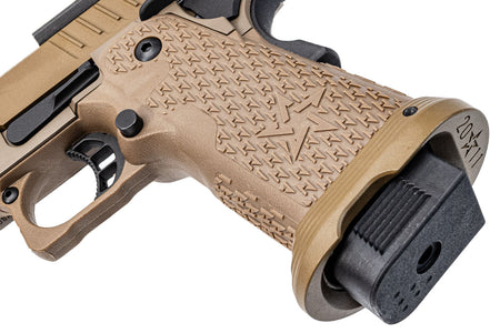 EMG Staccato Licensed C2 2011 Arrow Grip Hi-Capa GBB Pistol Airsoft ( FDE ) ( by ARMY PLUS X T8 )