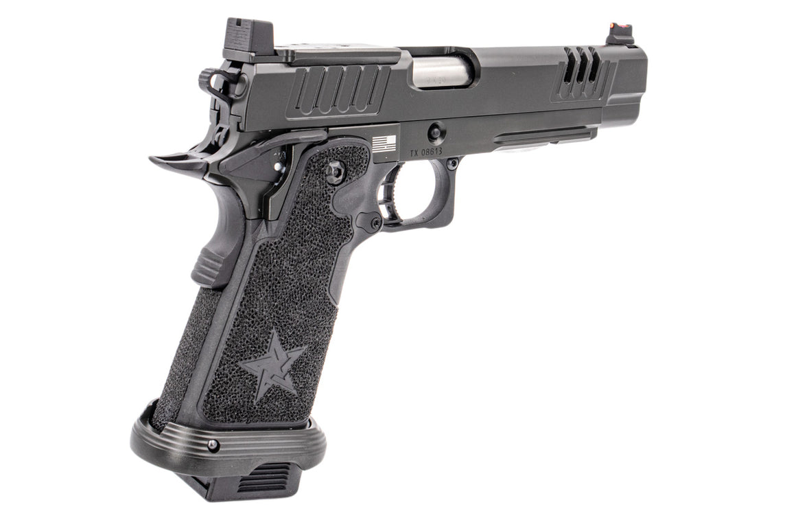 EMG Staccato Licensed XL 2011 RMR ( Stippling Grip Version ) Hi-Capa GBB Pistol Airsoft ( by ARMY )