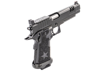 EMG Staccato Licensed XL 2011 RMR ( Stippling Grip Version ) Hi-Capa GBB Pistol Airsoft ( by ARMY )