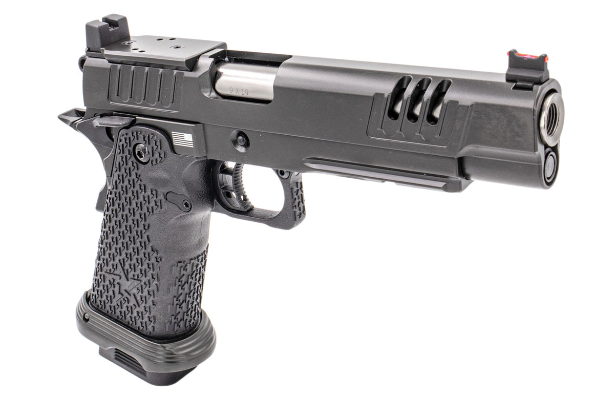 ARMY Staccato XL 2011 Style Gen2 DS Grip RMR Mount Hi-Capa GBB Pistol Airsoft ( Black )