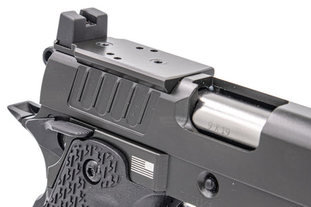 ARMY Staccato XL 2011 Style Gen2 DS Grip RMR Mount Hi-Capa GBB Pistol Airsoft ( Black )