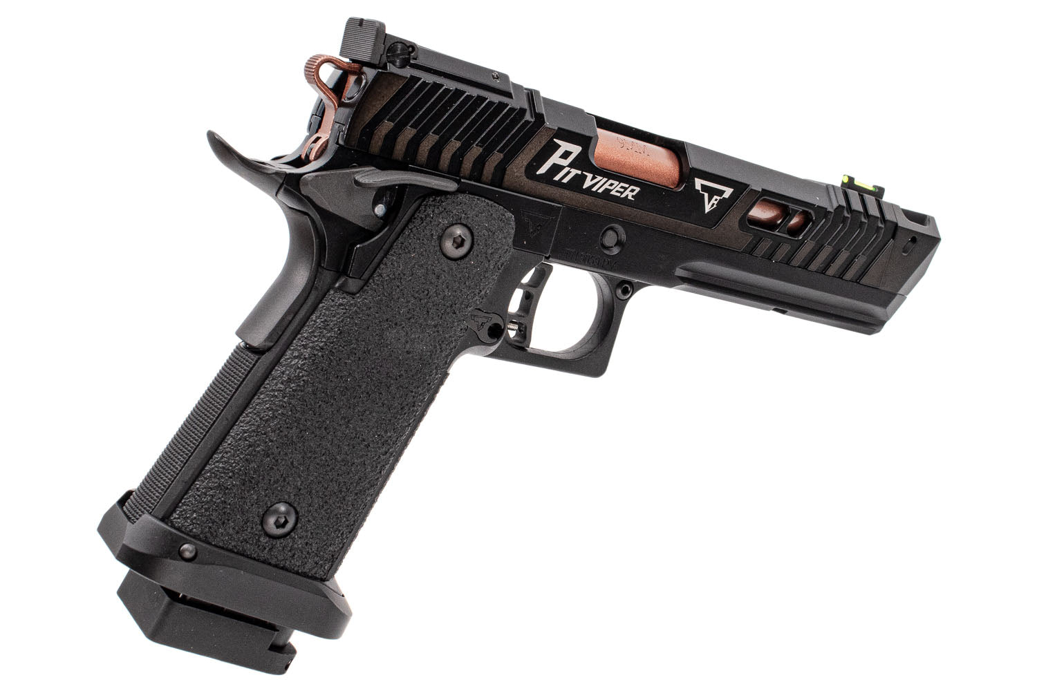 ARMY TTI Licensed JW4 Pit Viper Hi-Capa GBB Pistol Airsoft  ( Standard Version ) ( Licensed by Taran Tactical Innovations ) ( John Wick )