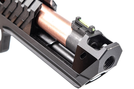 ARMY TTI Licensed JW4 Pit Viper CNC Aluminum 7075 Slide Hi-Capa GBB Pistol Airsoft  ( Steel Internal Parts Version ) ( Black R614 ) ( Licensed by Taran Tactical Innovations ) ( John Wick )