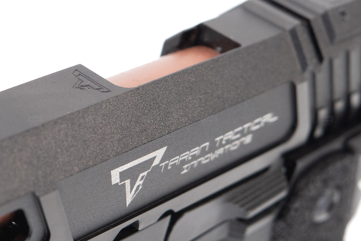 ARMY TTI Licensed JW4 Pit Viper CNC Aluminum 7075 Slide Hi-Capa GBB Pistol Airsoft  ( Steel Internal Parts Version ) ( Black R614 ) ( Licensed by Taran Tactical Innovations ) ( John Wick )