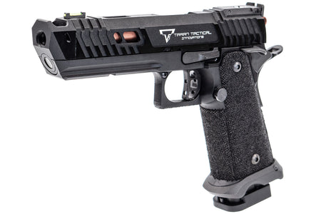 ARMY TTI Licensed JW4 Pit Viper CNC Aluminum 7075 Slide Hi-Capa GBB Pistol Airsoft  ( Steel Internal Parts Version ) ( Black R614 ) ( Licensed by Taran Tactical Innovations ) ( John Wick )