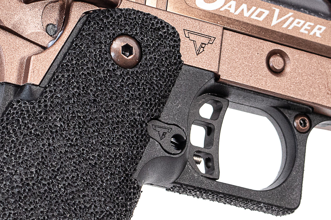 ARMY TTI Licensed Sand Viper CNC Slide Hi-Capa GBB Pistol Airsoft ( R615 )