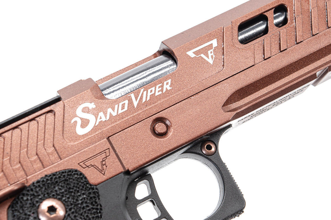 ARMY TTI Licensed JW4 Sand Viper Hi-Capa GBB Pistol Airsoft