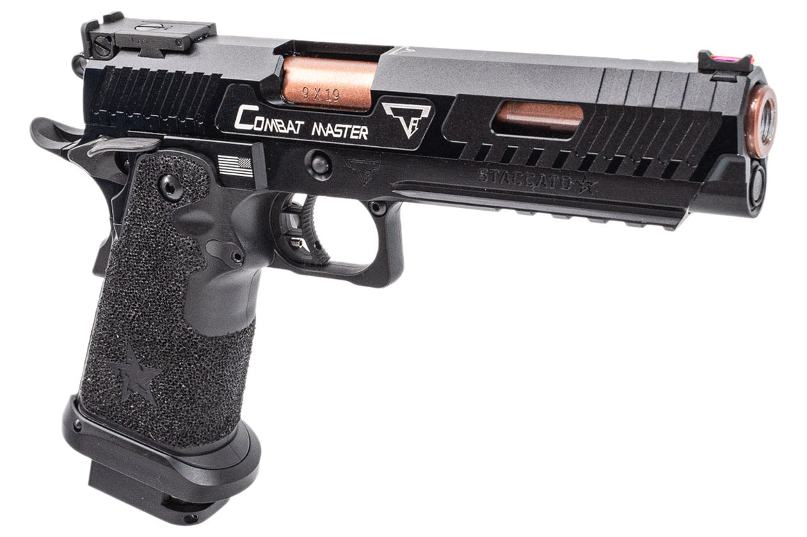 EMG Staccato 2011 x TTI Licensed JW3 Combat Master Hi-Capa GBB Pistol Airsoft ( by ARMY )