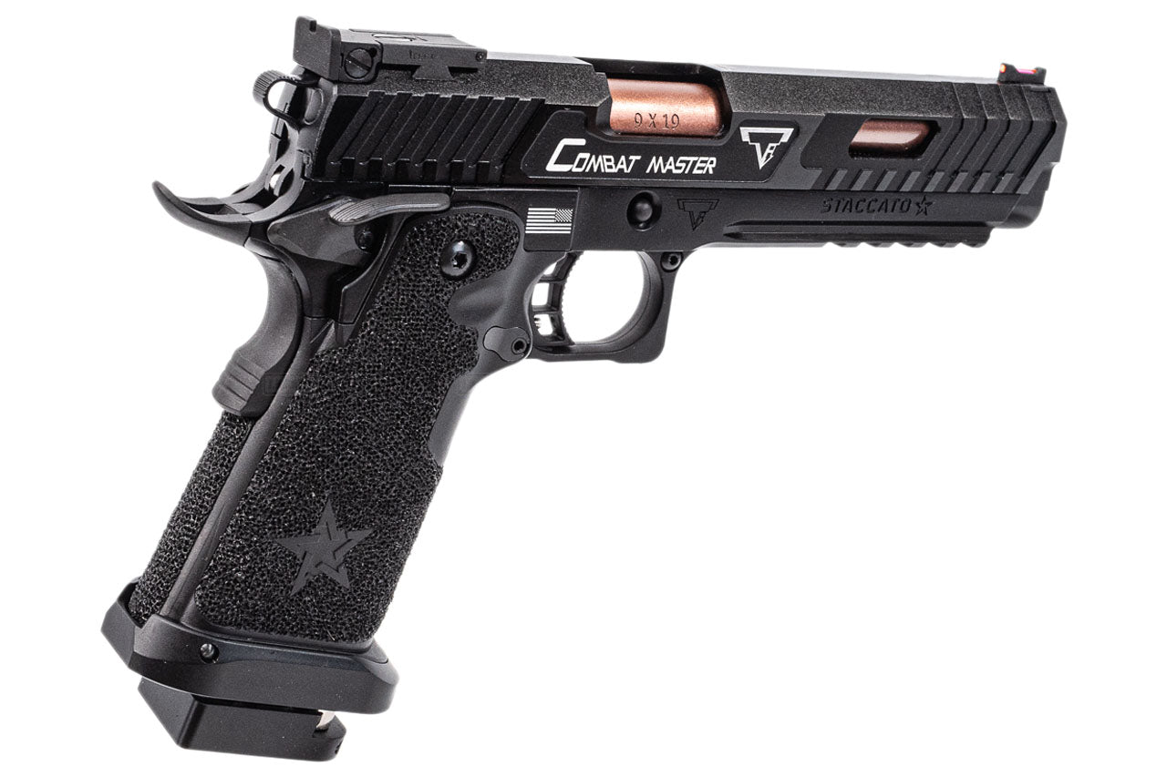 EMG Staccato 2011 x TTI Licensed JW3 Combat Master Hi-Capa GBB Pistol Airsoft ( by ARMY )