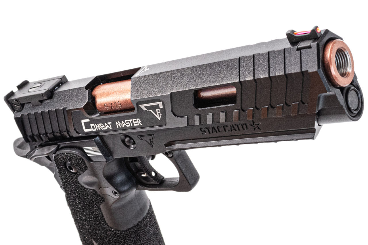 EMG Staccato 2011 x TTI Licensed JW3 Combat Master Hi-Capa GBB Pistol Airsoft ( by ARMY )