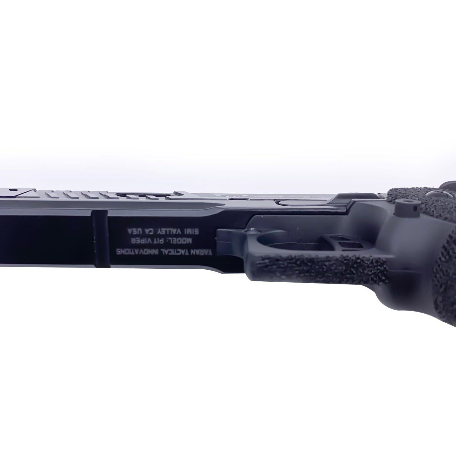 ARMY TTI Licensed JW4 Pit Viper CNC Aluminum 7075 Slide Hi-Capa GBB Pistol Airsoft  ( Steel Internal Parts Version ) ( Black R614 ) ( Licensed by Taran Tactical Innovations ) ( John Wick )