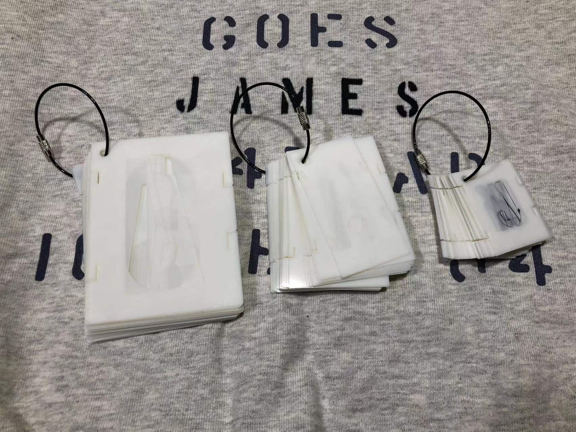 ARMY Font Text Plastic Stencils Set ( 1inch / 2inch / 3inch )-3 Inch