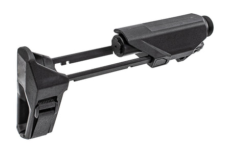 Arron Smith SBT Style M4 Brace Stock For Marui TM MWS GBBR Series / GHK / WA / VFC M4 GBBR Series-AS-SK01-AFT-BK