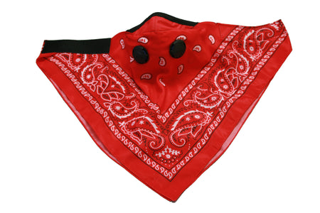 ATV Tek Pro Series Bandana Dust Mask - Red ( BDMRED )