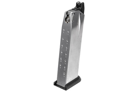 Springfield Armory Licensed XDM GBB Gas Magazine 26 Rds ( Air Venturi ) ( Silver ) ( AW )