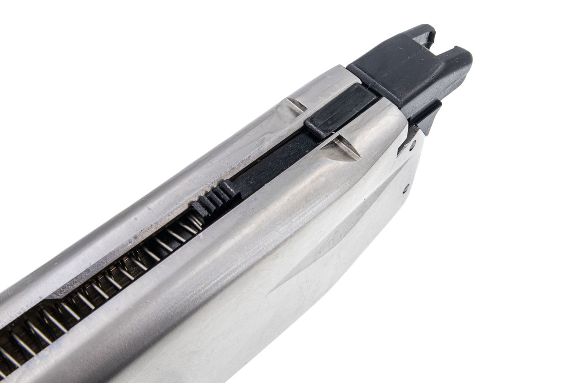 Springfield Armory Licensed XDM GBB Gas Magazine 26 Rds ( Air Venturi ) ( Silver ) ( AW )