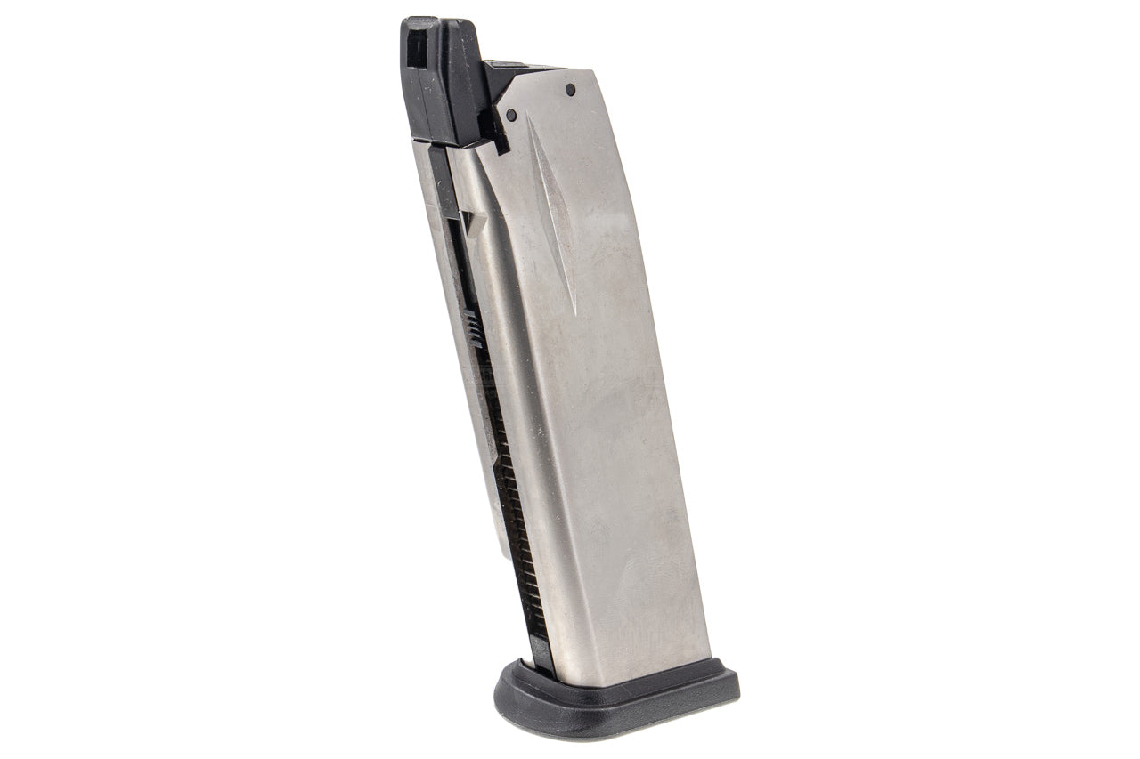 Springfield Armory Licensed XDM GBB Gas Magazine 26 Rds ( Air Venturi ) ( Silver ) ( AW )