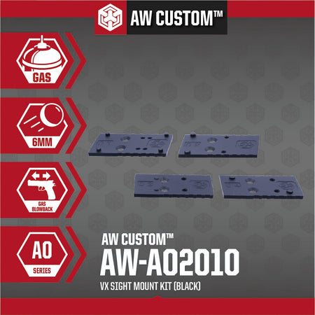 AW Custom VX Sight Mount Kit ( Black / Tan )
