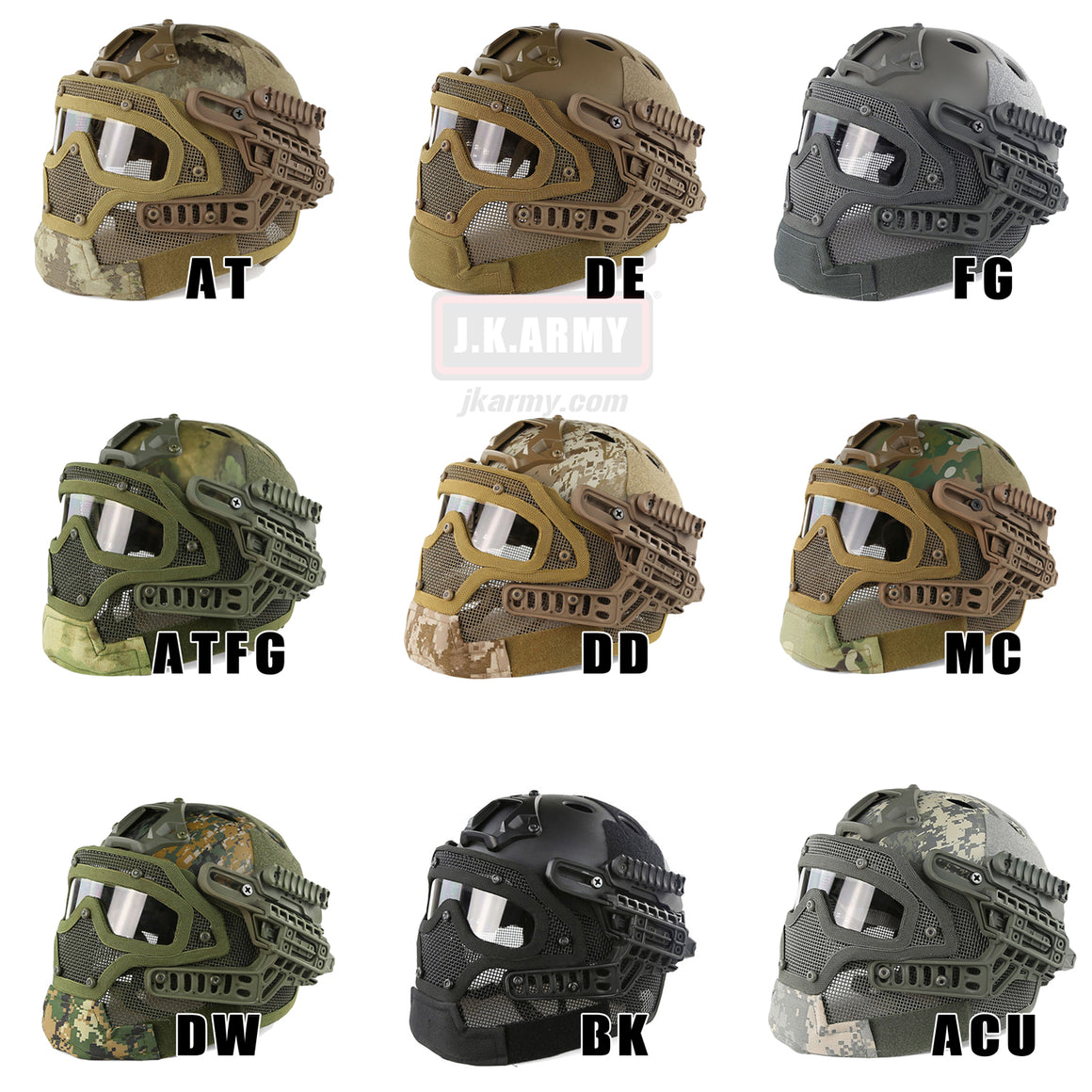 AWT Armor Warrior Tactical G4 Protection Helmet