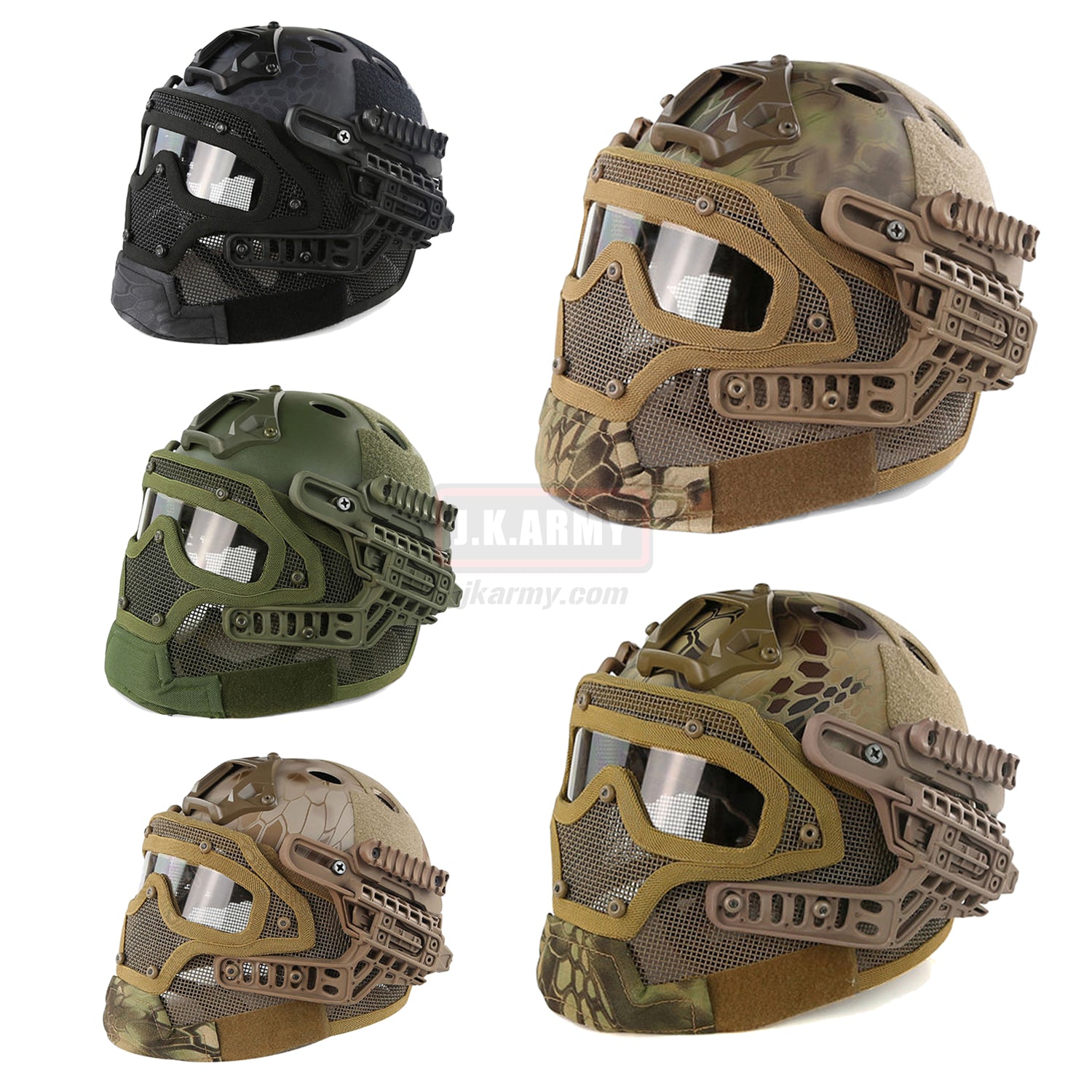 AWT Armor Warrior Tactical G4 Protection Helmet