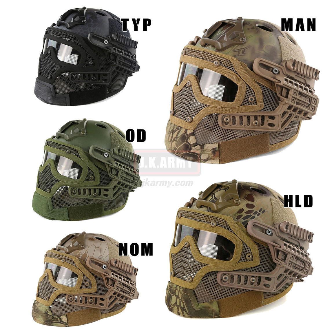 AWT Armor Warrior Tactical G4 Protection Helmet