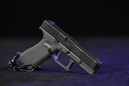 G19X / G45 Dummy ABS Keychain-G45 Style-Black