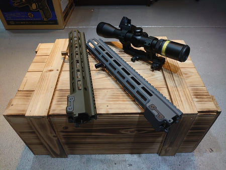 Airsoft Artisan Picatinny Rail Hand Stop ( DE )