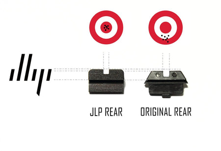 JLP Competition-Lite Rear Sight for TM G-Series G Model ( Black )