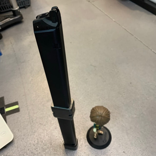 Prowin Twin Extension Magazine 112Rds for Marui TM G Model GBB Pistol Series ( Hermetic Type )-Grey