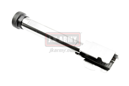 BA CNC Steel Match Grado Outer Barrel for Marui G Model-Matte Silver