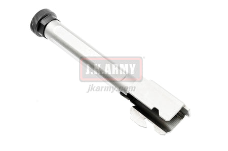 BA CNC Steel Match Grado Outer Barrel for Marui G Model-Matte Silver