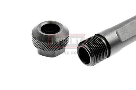 BA CNC Steel Match Grado Outer Barrel for Marui G Model-Matte Silver