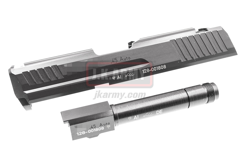 BA Custom Steel Slide Set for Umarex / VFC HK45CT Airsoft GBB Pistol