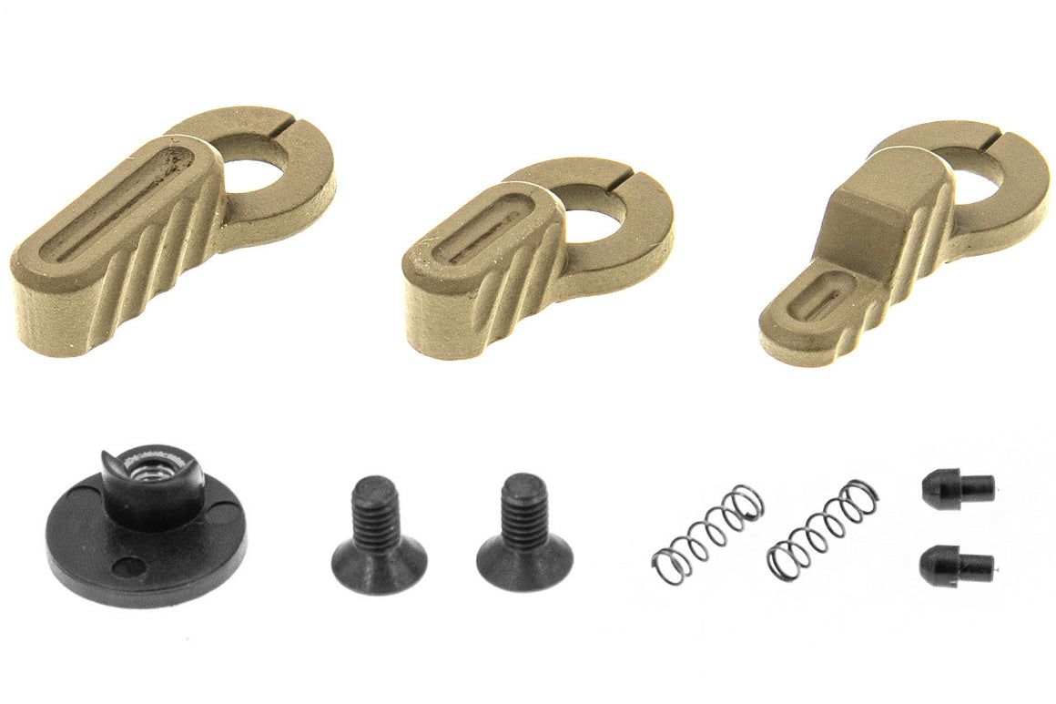 PTS B.A.D Ambidextrous Safety Selcetor for M4 AEG Airsoft Series ( DE )