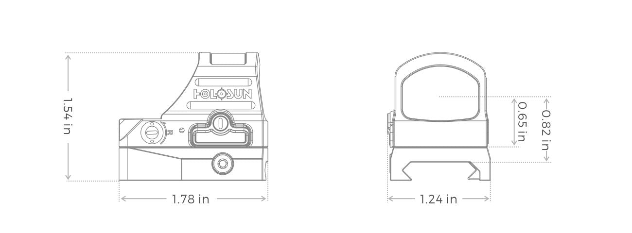 Holosun HS507C V2 Reflex Circle Dot Sight