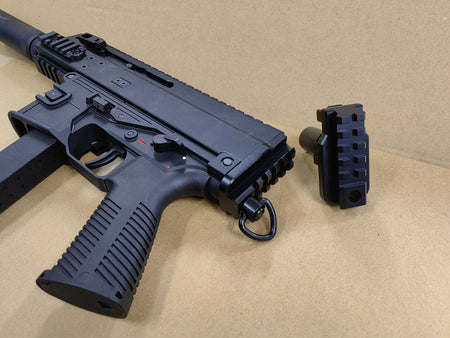 BBT M1913 20mm Rail Stock Adapter For Maruyama SCW-9 PRO-G SMG GBB ( Black )