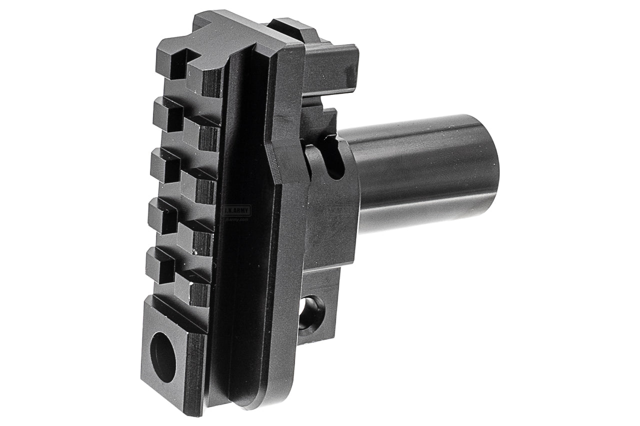 BBT M1913 20mm Rail Stock Adapter For Maruyama SCW-9 PRO-G SMG GBB ( Black )