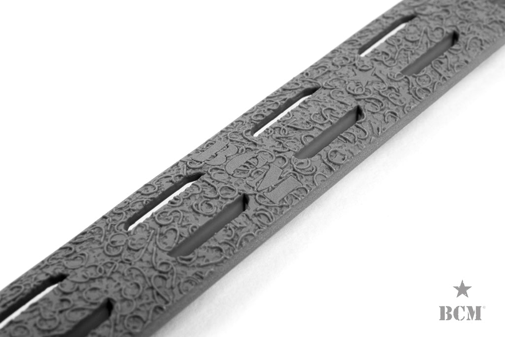 BCM® KeyMod™ Rail Panel Kit, 5.5-inch (FIVE Pack)-FDE