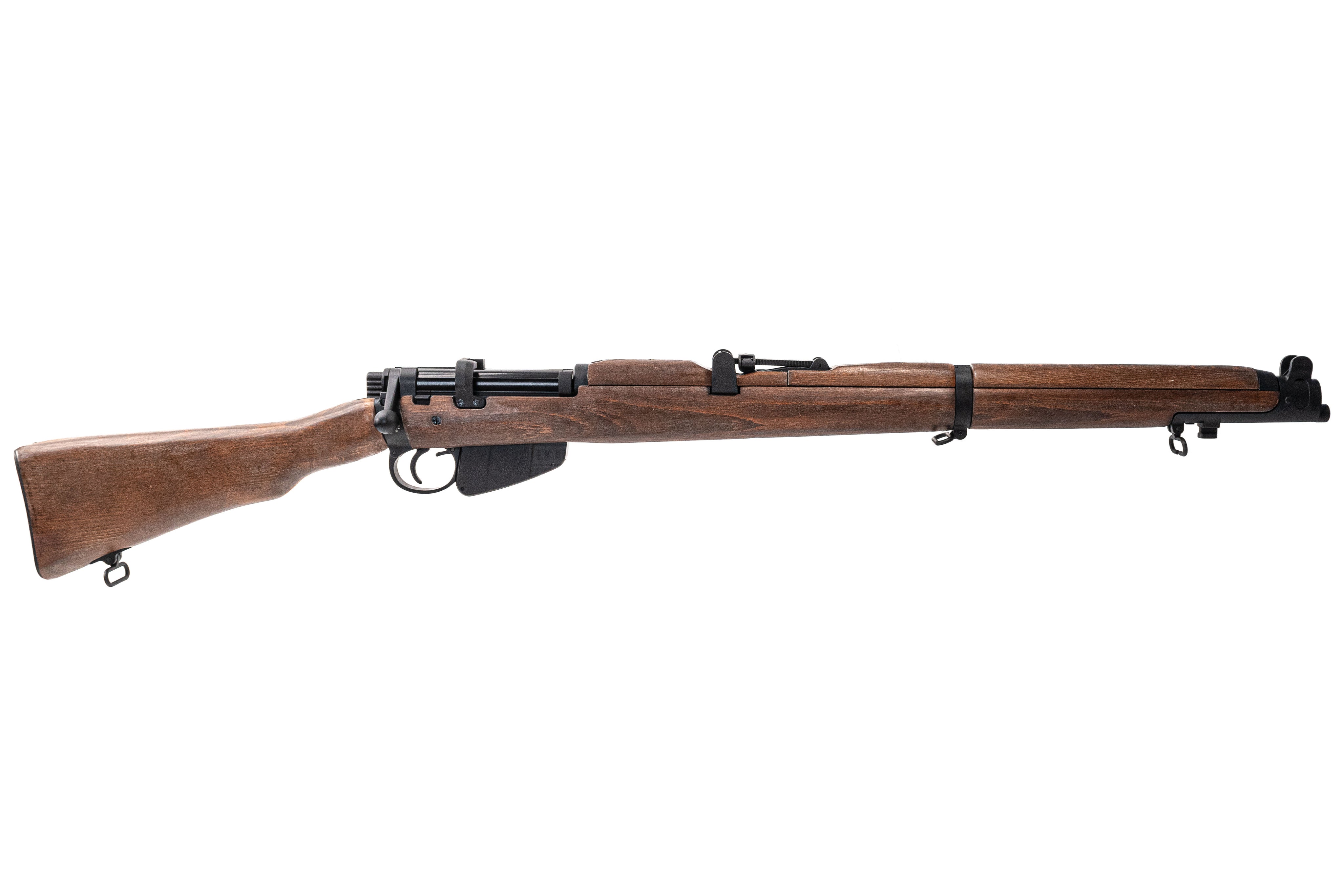 Double Bell Lee-Enfield SMLE Style No.1 MK III Shell-Ejecting Spring Power Rifle Airsoft