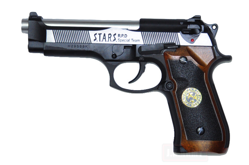 SAMURAI EDGE STANDARD MOD - Biohazard Full Metal GBB Pistol (2 tone)