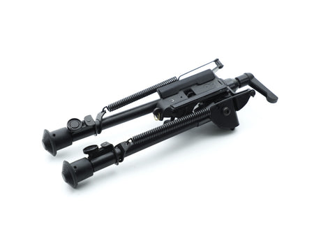 Alpha 9-13 Inch Adjustable Spring Return Bipod with Fast Lock