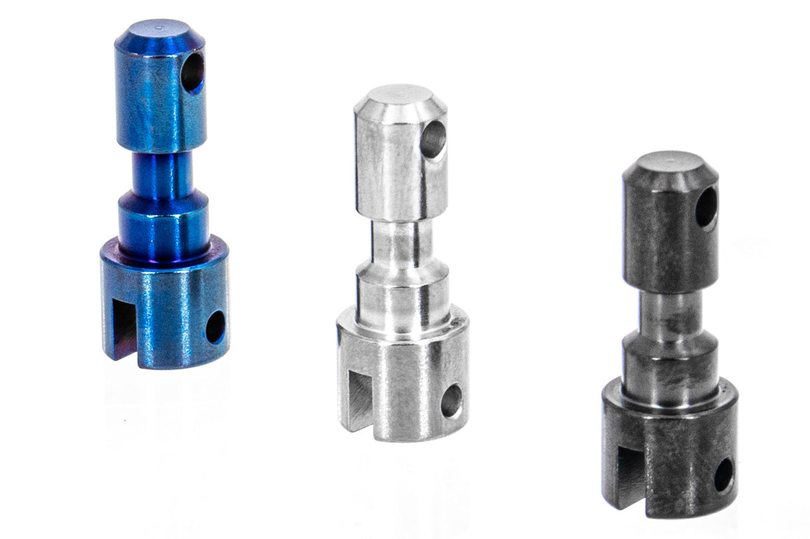 BJ MWS Bolt Nozzle End Pin For Marui TM MWS GBBR ( Blue / Black / Silver )-Silver