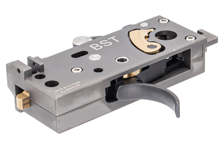 BJ CNC Stainless Steel Adjustable Complete Trigger Box w/ Bolt Catch For Marui TM MWS GBBR Series