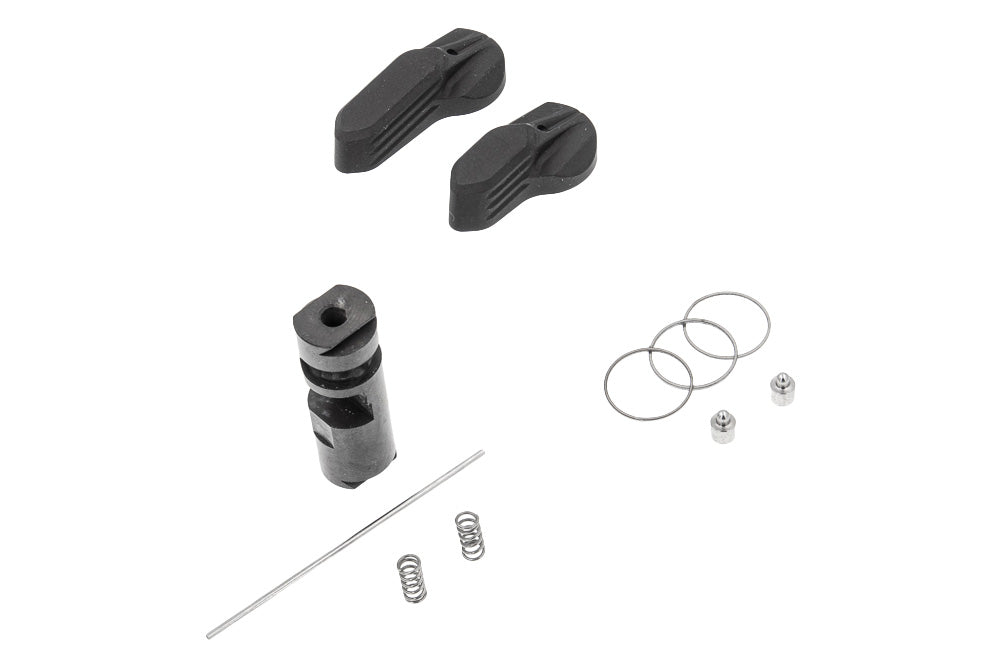 BJ Steel Ambi Fire Selector For Marui TM MWS GBB Series ( Black )