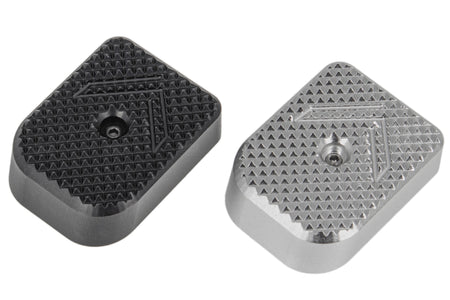 Bomber CNC Aluminum P320 Magazine Basepad for SIG AIR / VFC P320 M17 M18 GBB Magazine ( Black / Sliver )-Silver