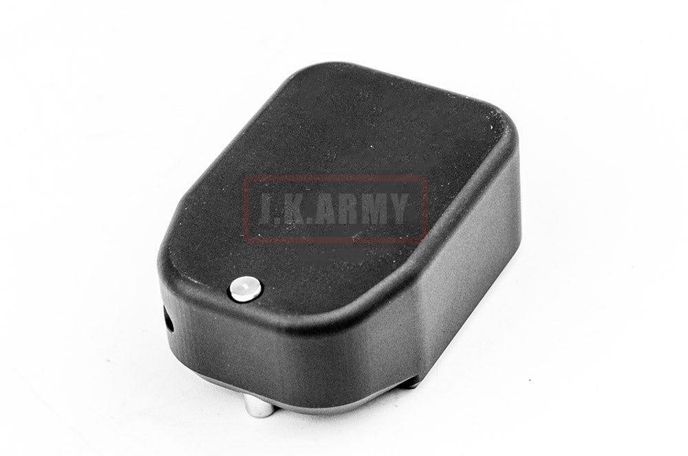 Bomber CNC Aluminum T Style ( Short ) Magazine Pad Extension for Marui M&P9 GBB Magazine ( Black )