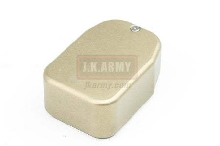 Bomber CNC Aluminum TT Style ( Short ) Magazine Pad Extension for Marui M&P9 GBB Magazine ( TI )