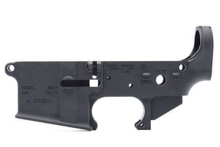 Bomber CNC Ai BC* Style Lower Receiver for Marui TM MWS GBB ( Black ) ( Nova )