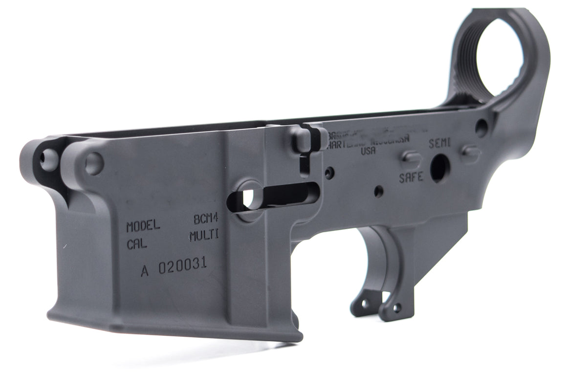 Bomber CNC Ai BC* Style Lower Receiver for Marui TM MWS GBB ( Black ) ( Nova )